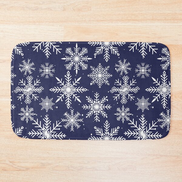 Item preview, snowflakes falling in winter night designed and sold by huape.