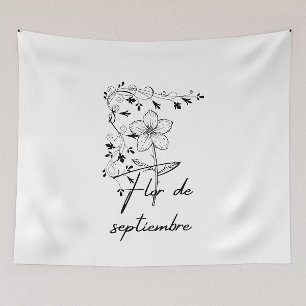 Item preview, september flower of the month designed and sold by ArteJuanca.