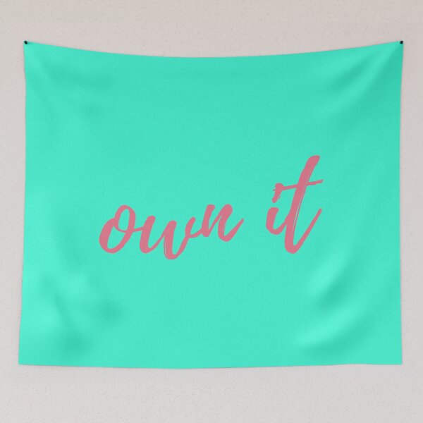 Item preview, OWN IT t-shirt designed and sold by Swooncake Press.