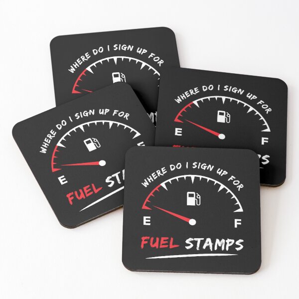 Item preview, Where do I sign up for Fuel Stamps - Empty Fuel Gauge 2 designed and sold by TheOtherDesign.