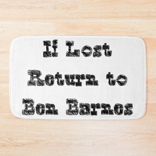 Item preview, If Lost Return To Ben Barnes, Black  designed and sold by SheryRKO.