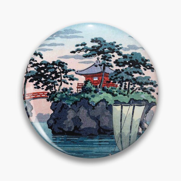Item preview,  Godaido Shrine, Matsushima Ueno Park Tsuchiya Koitsu  designed and sold by TeeARTHY.