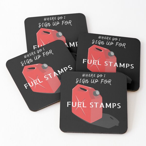Item preview, Where do I sign up for Fuel Stamps - Red Gas Can designed and sold by TheOtherDesign.