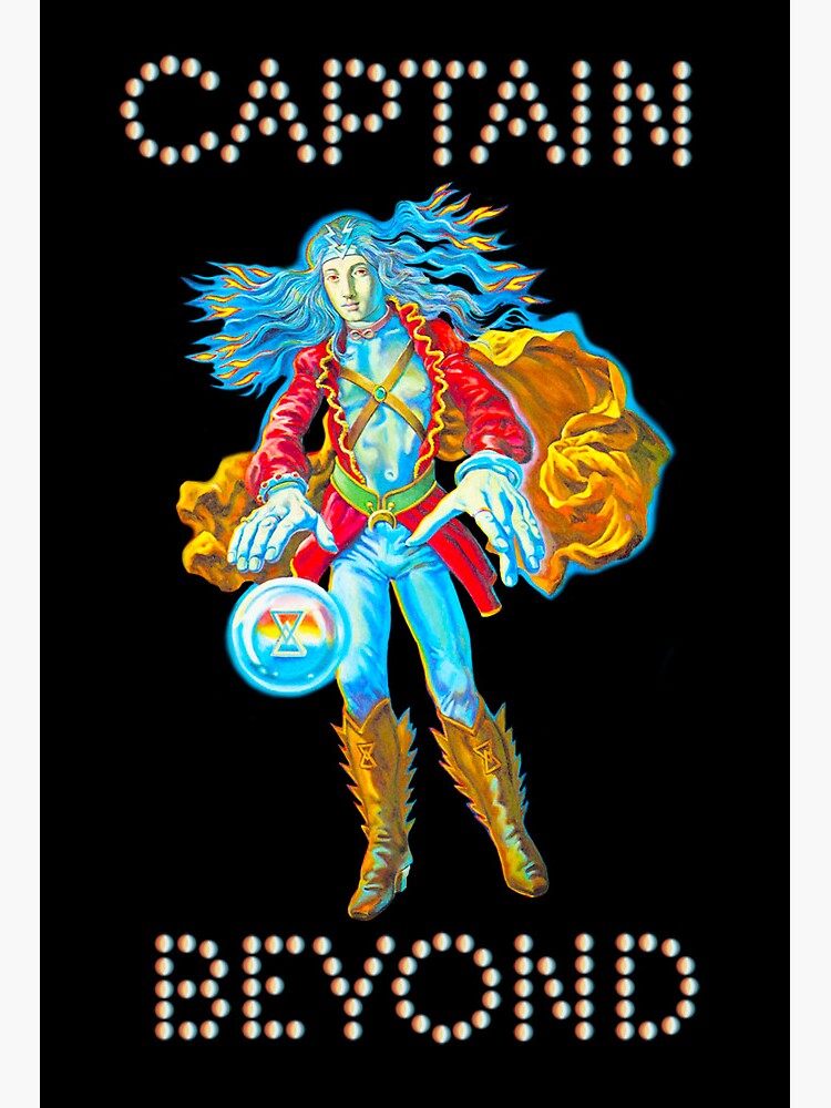 Captain Beyond Official Art Board Print for Sale by Captain Beyond |  Redbubble