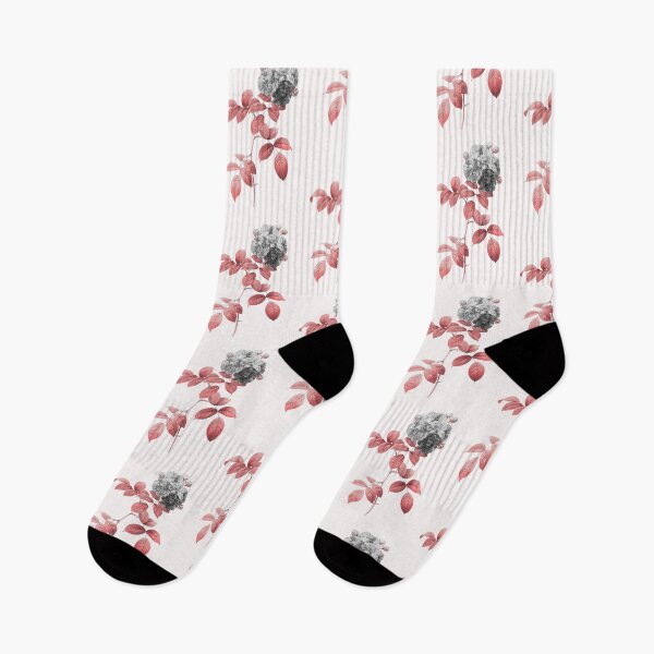 Item preview, Seven Sisters Roses Flower, Alternative Illustration - Grey and Red Rose designed and sold by DaphneKstudio .