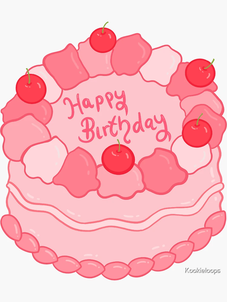 Happy Cakes エシャルプ　ピンク Angelic Pretty Happy Cakesエシャルプ ピンク Original Print] Happy