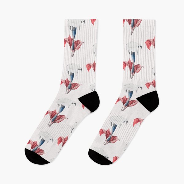Item preview, Thorn Apple Flower, Alternative Illustration - White and Red Rose designed and sold by DaphneKstudio .