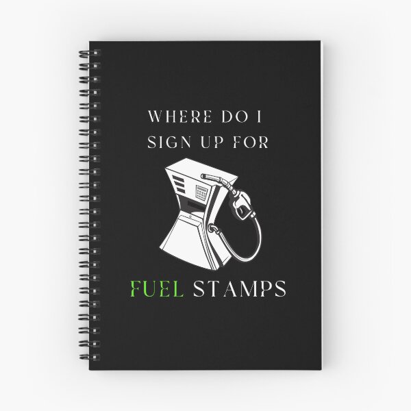 Item preview, Where do I sign up for Fuel Stamps - Vintage Fuel Pump designed and sold by TheOtherDesign.