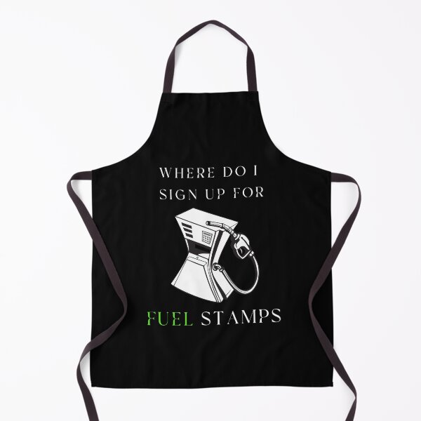 Item preview, Where do I sign up for Fuel Stamps - Vintage Fuel Pump designed and sold by TheOtherDesign.