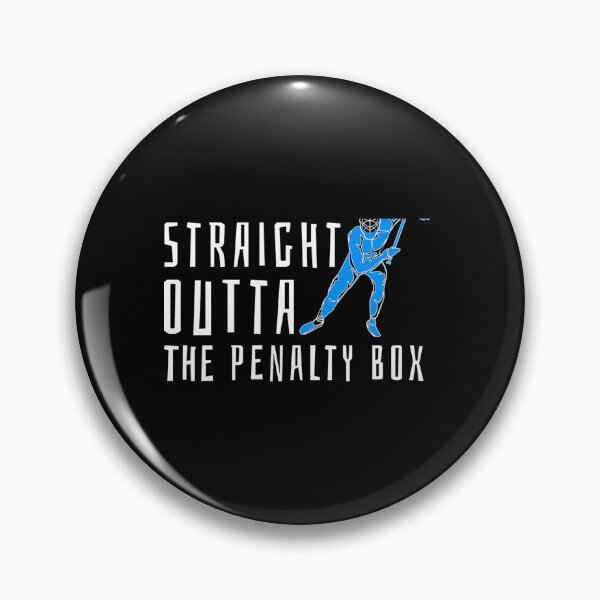 Item preview, Hockey Penalty Box Funny Hockey Sticker designed and sold by avickieww80.