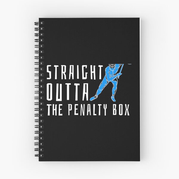Item preview, Hockey Penalty Box Funny Hockey Sticker designed and sold by avickieww80.