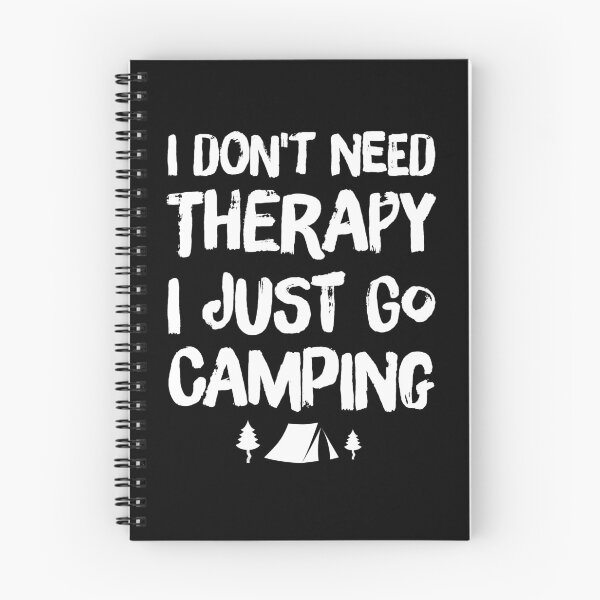 Item preview, I don't need therapy I just go camping - funny camper designed and sold by Captain Mood.