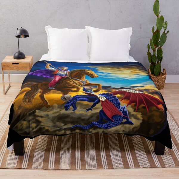 Item preview, Ukrainian Cossack on Horse Fight for Ukraine against Russia Dragon designed and sold by Digi Artworks Store.