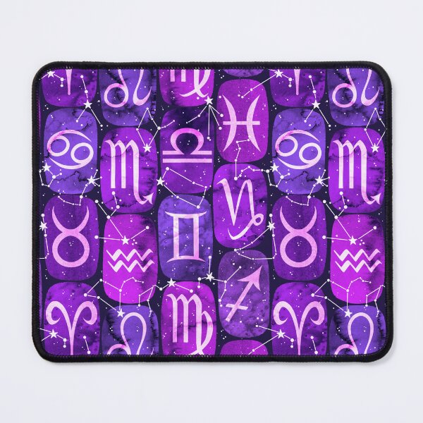 Item preview, Zodiac Symbols in Purple designed and sold by Paisley Yazel.