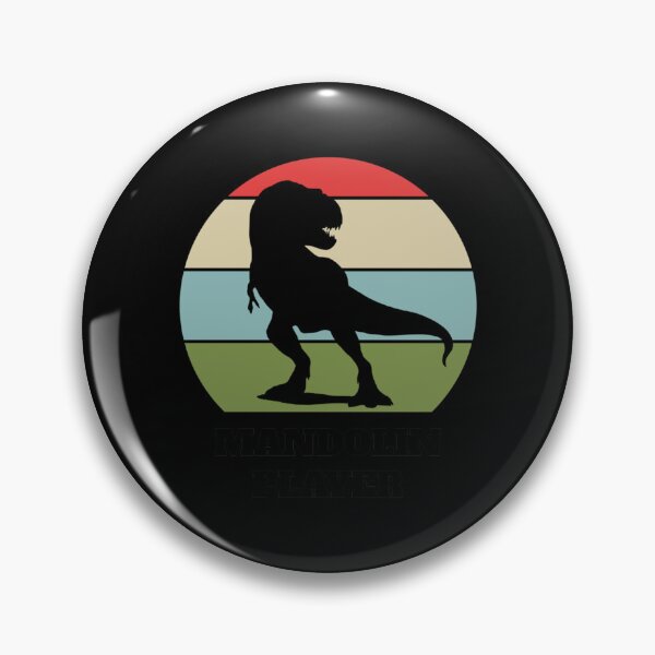 Item preview, Mandolin Player Dinosaur Classic T-Shirt designed and sold by carurbrenda.