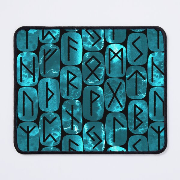 Item preview,  Elder Futhark Rune Stones Teal designed and sold by Paisley Yazel.