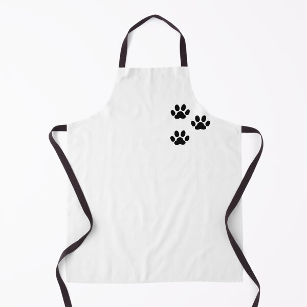 Item preview, Simple Paw Pattern 2 - Black and White designed and sold by SleepyCalico.