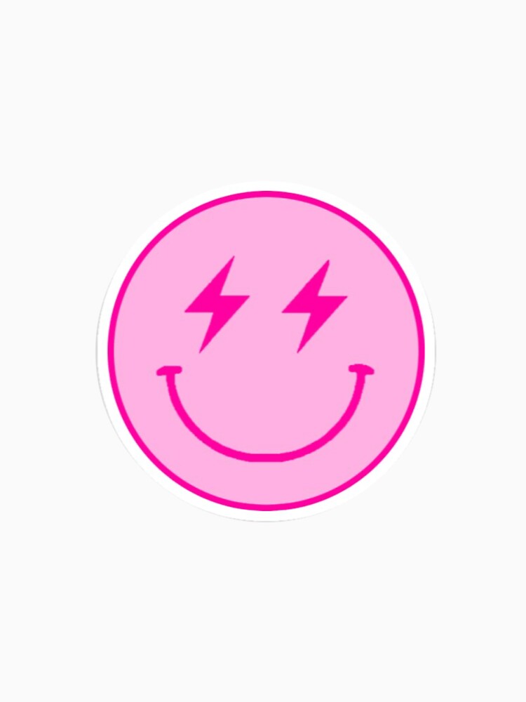 Smile Lightning Bolt Shirt Happy Face Shirt Preppy Clothes 