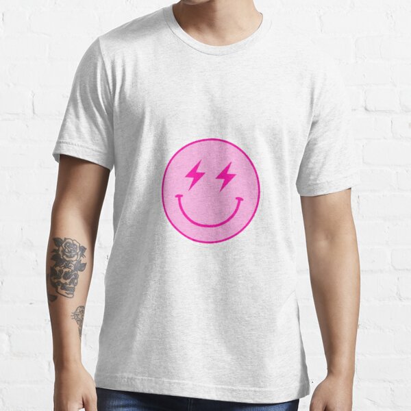 Smile Lightning Bolt Shirt Happy Face Shirt Preppy Clothes 