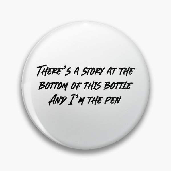 Item preview, There’s a story at the bottom of this bottle - Black text designed and sold by RadicalAM.