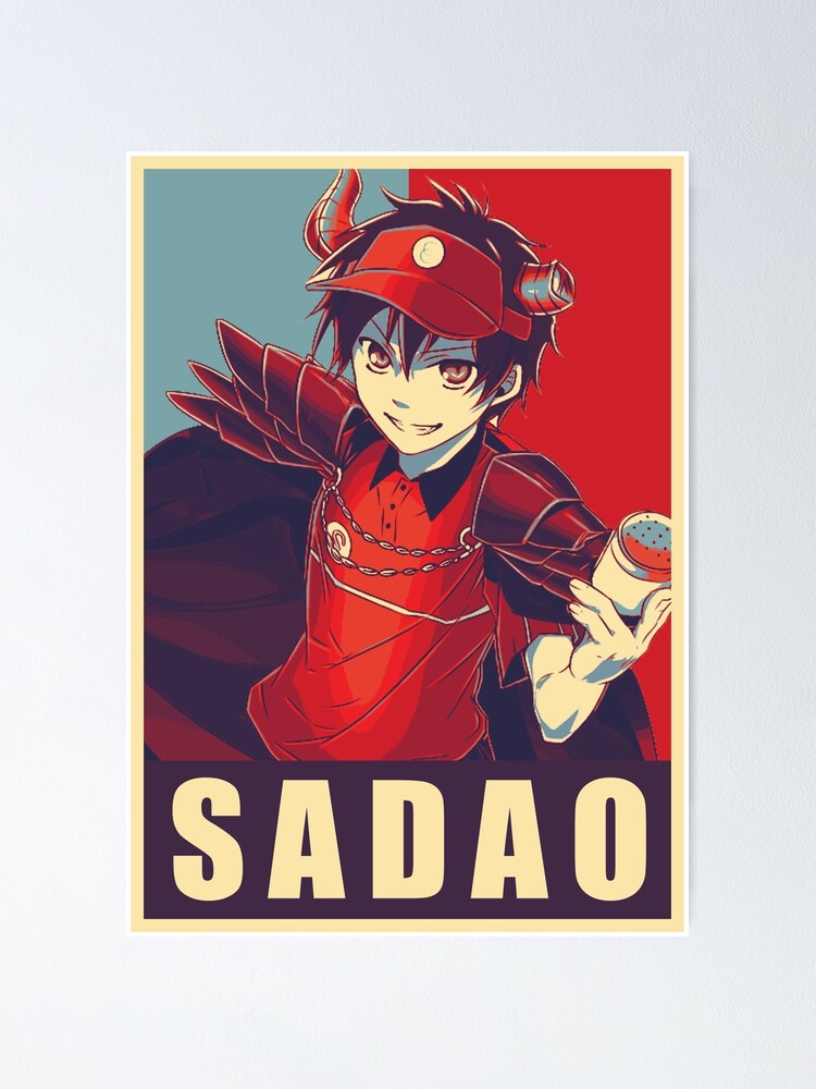 hataraku maou sama ! season 2 kid Poster for Sale by Bumble-bee-X