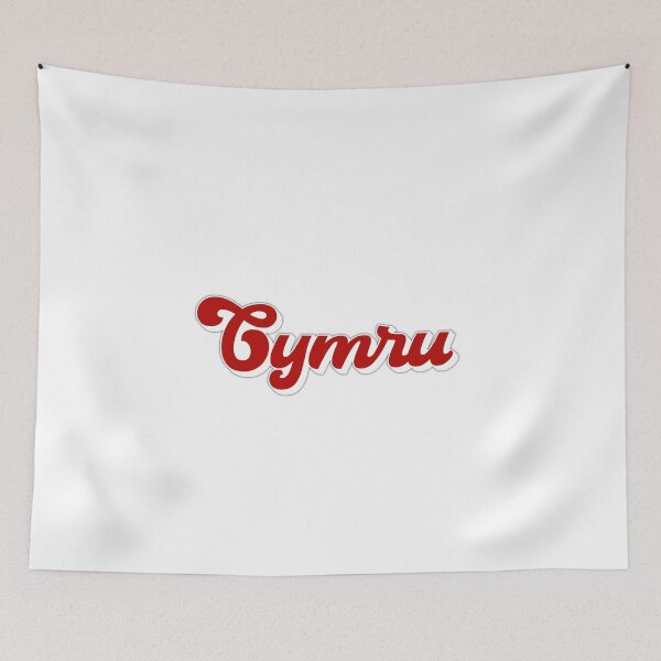 Artikelvorschau, CYMRU / WALES-Vintage-Schriftart entworfen und verkauft von bubblecoch.
