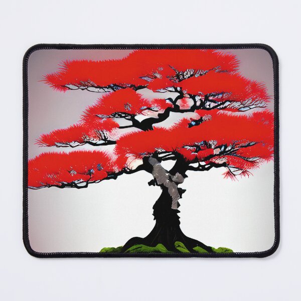 Item preview, Bonsai Tree with Red Leaves designed and sold by HellsBrew.