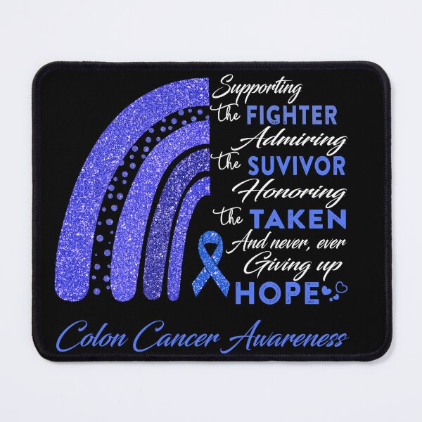 Item preview, Colon Cancer Warrior Supporting Fighter Colon Cancer Awareness designed and sold by Gillosina.