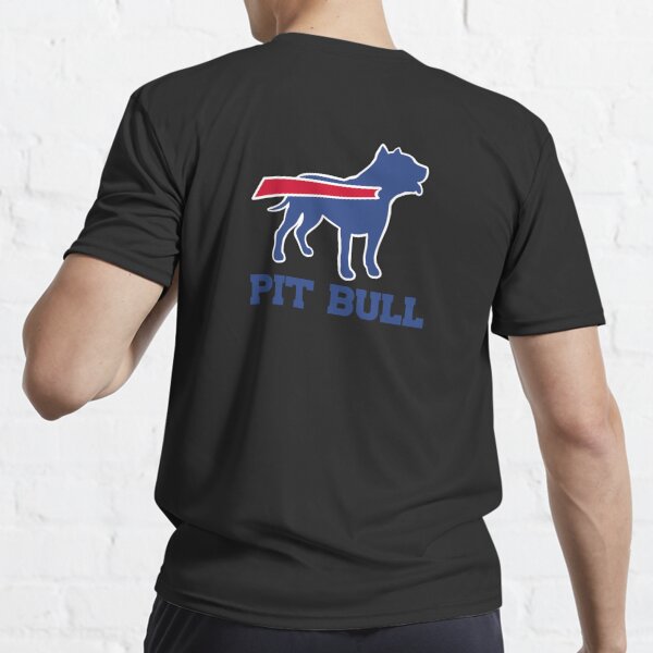 Buffalo Bills Pit Bull Active T-Shirt for Sale by samicappola