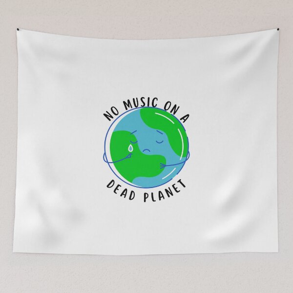 Item preview, no music on a dead planet designed and sold by MouDantArts.