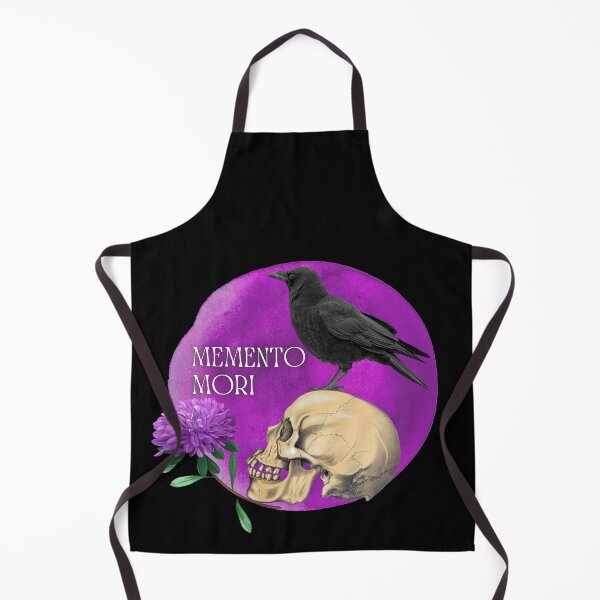 Item preview, Crow and Skull to remember us  about Memento Mori designed and sold by lucyshome.