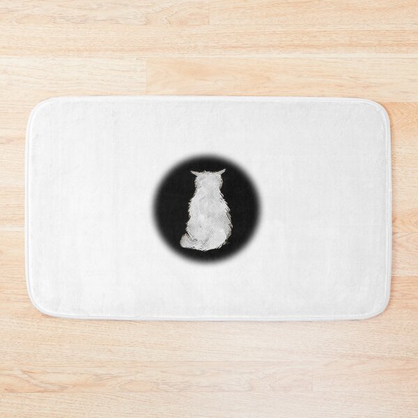 Item preview, Offended Kitty Cute Cat Illustration With Back Turned In Indignation designed and sold by Siela.