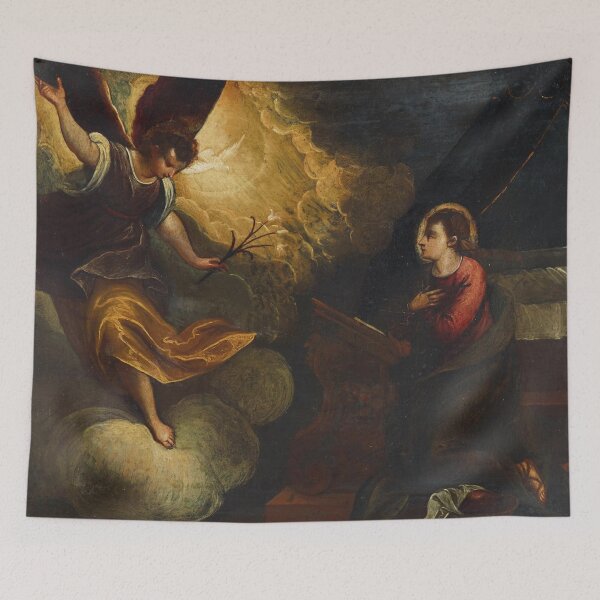 Item preview, The Annunciation | Melchiorre Galluzzi | 1570 Renaissance Gospel Biblical Art designed and sold by CJET.