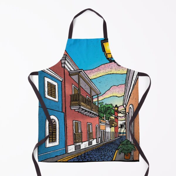 Item preview, Old San Juan Puerto Rico Side Streets designed and sold by Sabin Artworks.