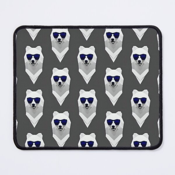 Item preview, Crystal Polar Bear Wearing Sunglasses designed and sold by OlympicsMerch.