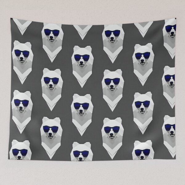 Item preview, Crystal Polar Bear Wearing Sunglasses designed and sold by OlympicsMerch.