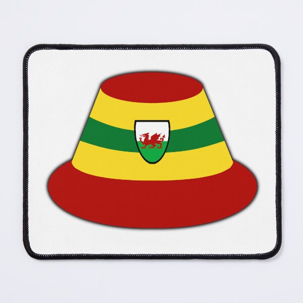Artikelvorschau, Cymru Bucket Hat Wales Retro-Design entworfen und verkauft von bubblecoch.
