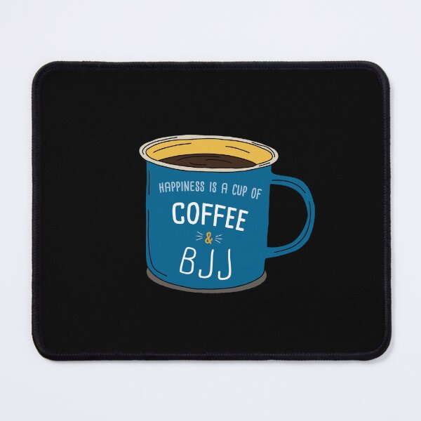 Item preview, BJJ & Coffee is happiness designed and sold by orlumbuspirate.