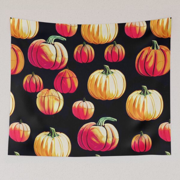 Item preview, Pattern of pumpkins designed and sold by etherElric.