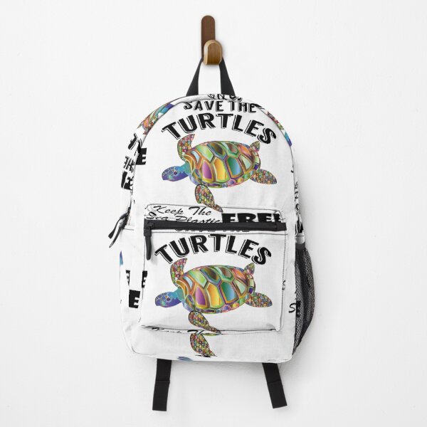 Item preview, Save the turtles keep the sea plastic free shirts, Save the turtles keep the sea plastic free masks, Save the turtles keep the sea plastic free stickers designed and sold by Poussyarts.