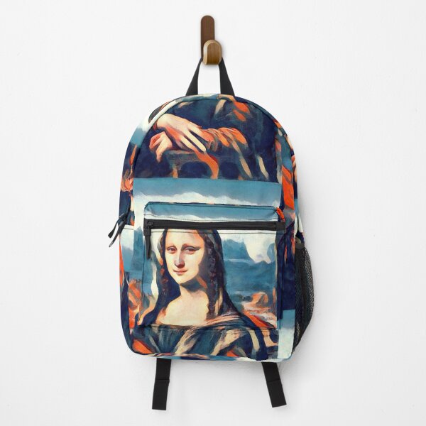 Item preview, "Mona Lisa (53)" an iconic Renaissance painting reimagined. designed and sold by thalasson.