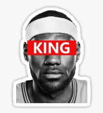 Pegatina LeBron James - Rey