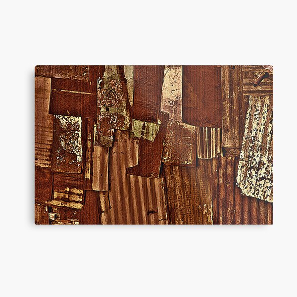 When rust meets Art Metal Print