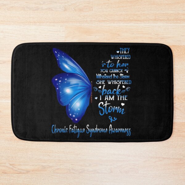 Item preview, She Whispered Back I Am The Storm Chronic Fatigue Syndrome Awareness Butterfly designed and sold by frechettee.