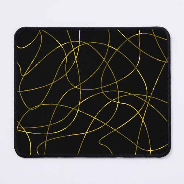 Item preview, Abstract Threads, Gold Dapple designed and sold by StephOBrien.