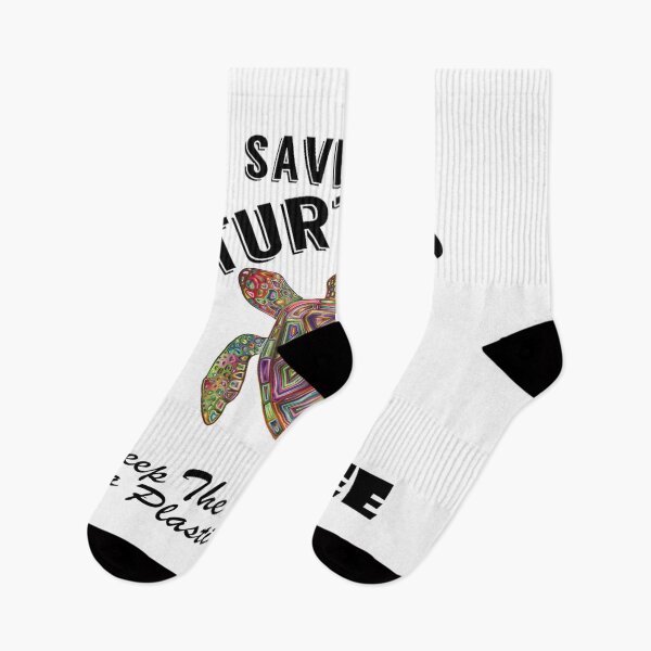 Item preview, Save the turtles keep the sea plastic free shirts, Save the turtles keep the sea plastic free masks, Save the turtles keep the sea plastic free stickers  designed and sold by Poussyarts.