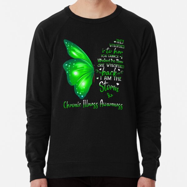 Item preview, She Whispered Back I Am The Storm Chronic Illness Awareness Butterfly designed and sold by frechettee.