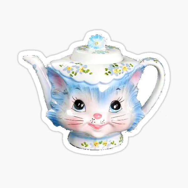 Item preview, Vintage Retro Midcentury Miss Priss Kawaii Kitsch Kitten designed and sold by knickeryknackry.