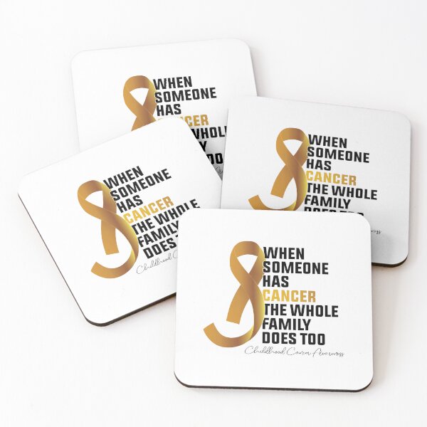 Item preview, When someone has cancer the whole family does too. Childhood cancer awareness. designed and sold by FallInLoveCo.