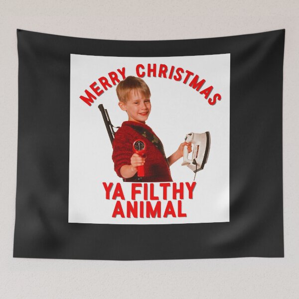 Item preview, Merry Christmas Ya Filthy Animal  designed and sold by PaulaMeneses.